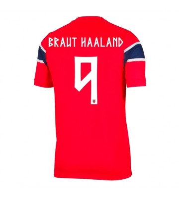 Norge Erling Haaland #9 Hjemmebanetrøje VM 2026 Kortærmet